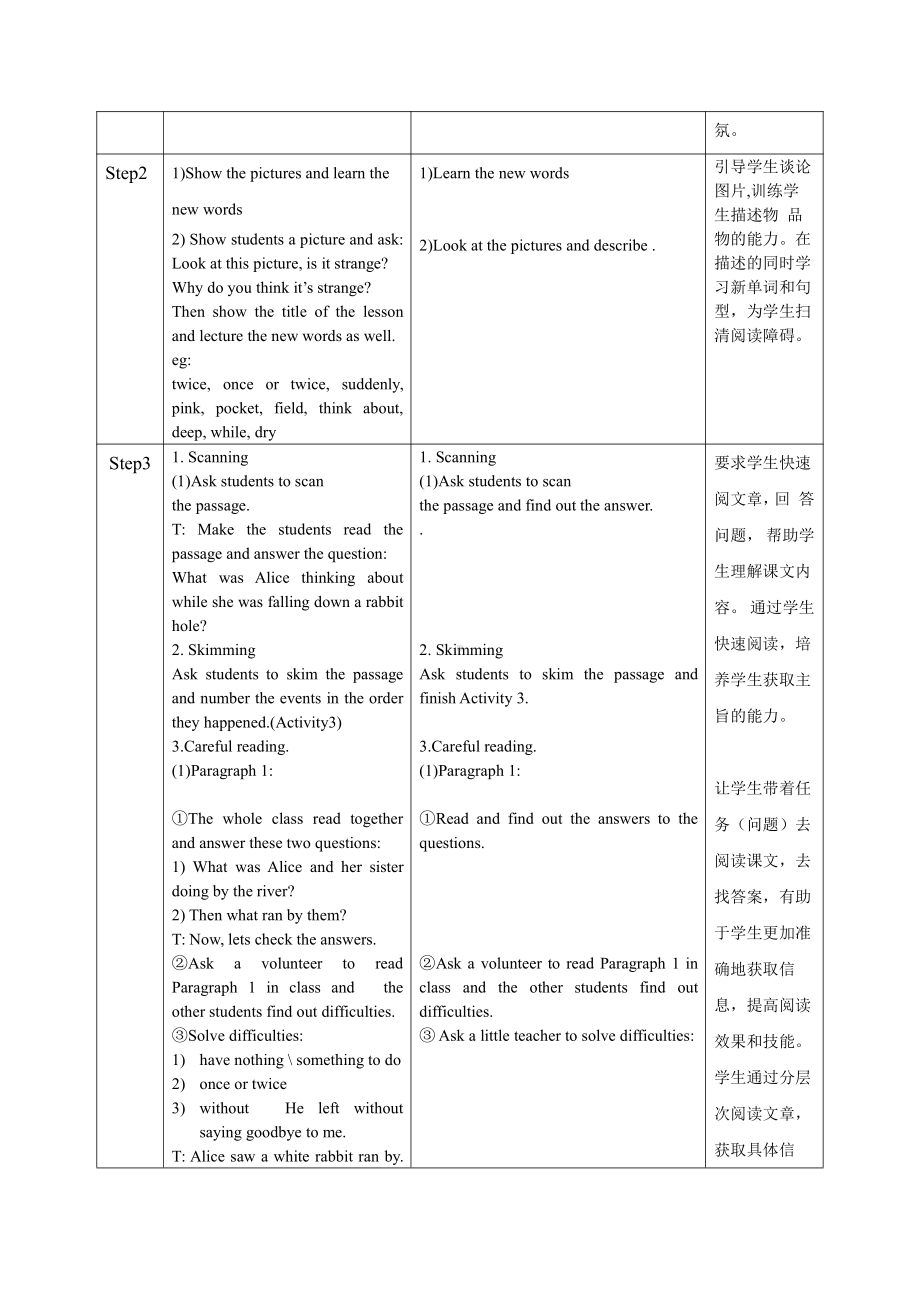 Module 7 A famous story-Unit 2 She was thinking about her cat.-教案、教学设计-省级公开课-外研版八年级上册英语(配套课件编号：212a7).doc_第2页