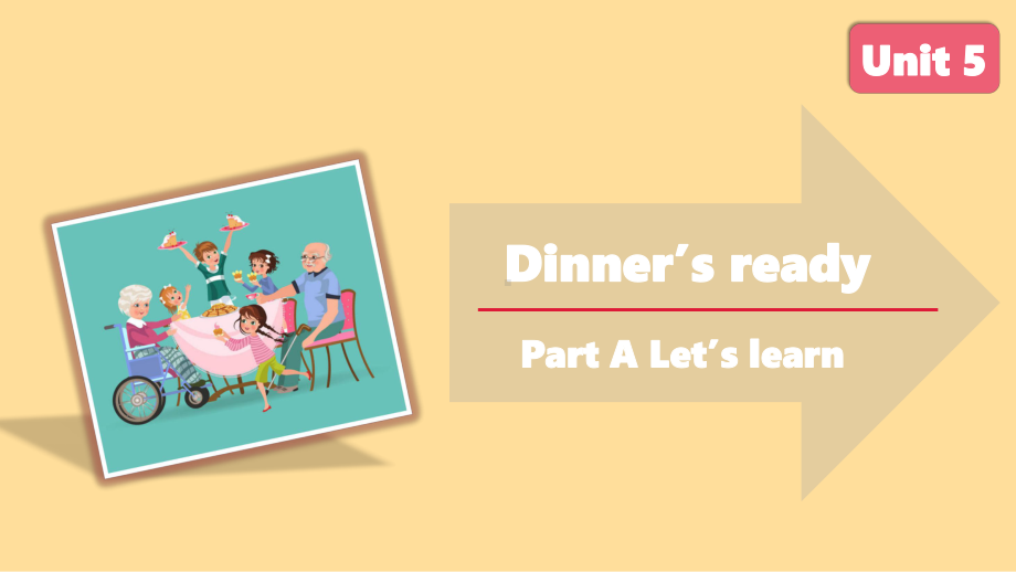 人教版PEP英语四年级上册-Unit 5 Dinner’s ready Part A Let’s learn.pptx_第1页