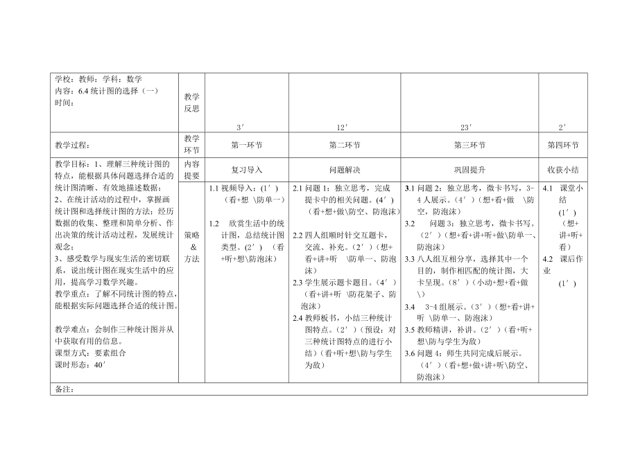 第六章 数据的收集与整理-4 统计图的选择-统计图的选择-ppt课件-(含教案+视频+素材)-市级公开课-北师大版七年级上册数学(编号：406f0).zip