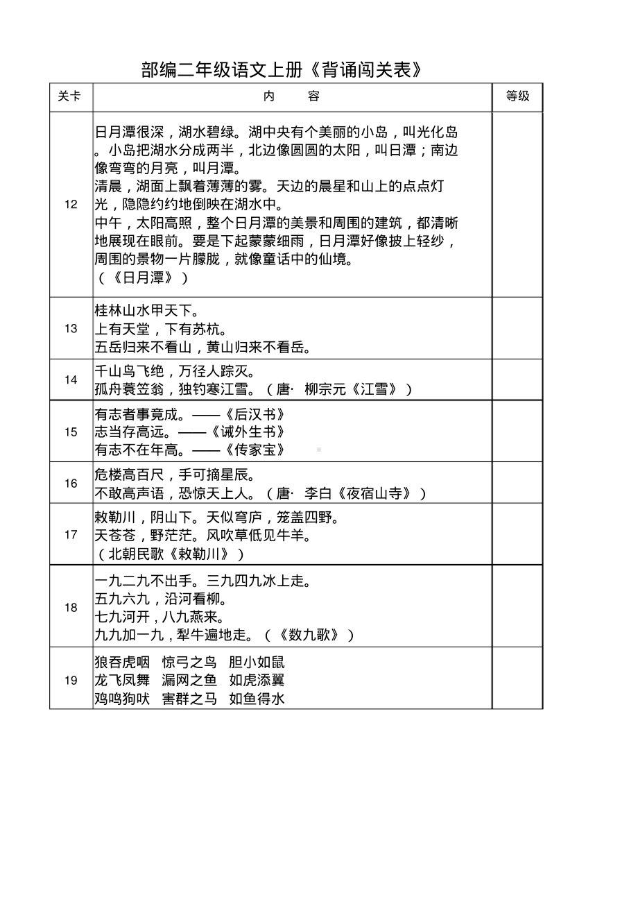 部编版二年级(上)语文背诵表.pdf_第3页