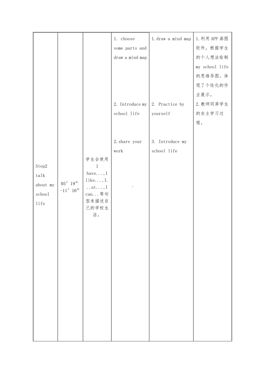 Project 1 My school life-Part A & B-教案、教学设计-县级公开课-新牛津译林版四年级下册英语(配套课件编号：b1169).doc_第3页