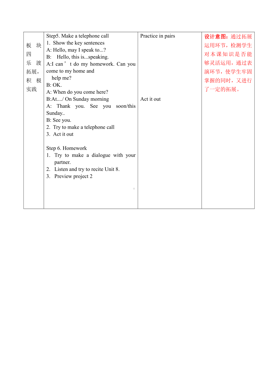 Unit 8 How are you -Sound time, Rhyme time, Checkout time & Ticking time-教案、教学设计-县级公开课-新牛津译林版四年级下册英语(配套课件编号：a00f0).doc_第3页