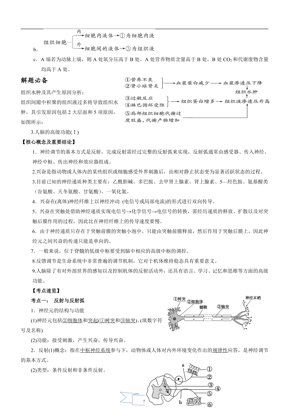 （新教材）2019人教版高中生物选择性必修1第一、二章神经调节知识点汇总.docx_第3页