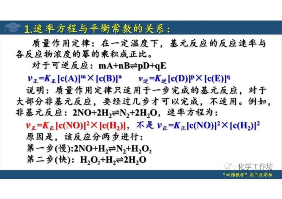 2022年高考化学反应原理复习《速率方程、多重反应体系、Kp》.ppt_第3页