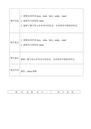 Unit 4 Where's the bird -Sound time, Song time, Checkout time & Ticking time-教案、教学设计-县级公开课-新牛津译林版三年级下册英语(配套课件编号：d0e9c).doc