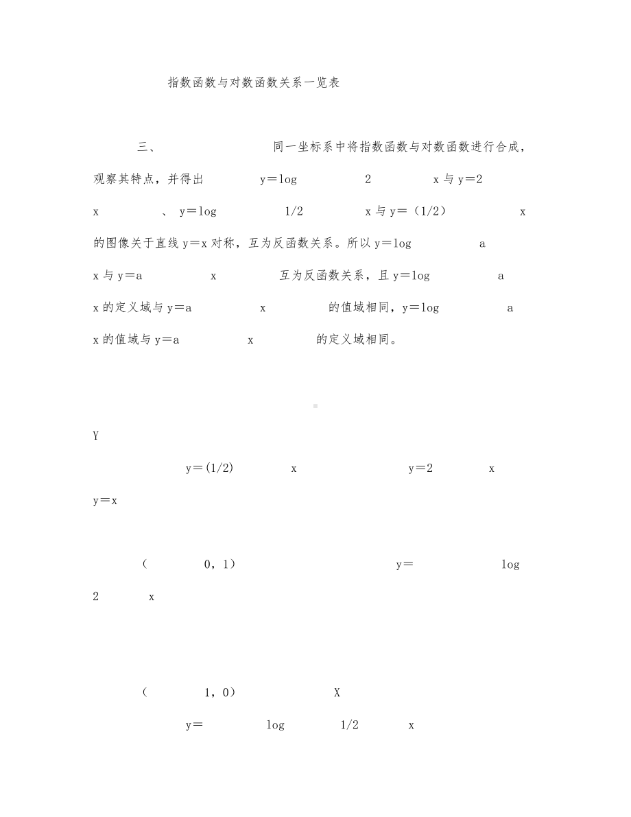 初中数学-九年级数学教案第五册指数函数与对数函数的性质及其应用.docx_第2页