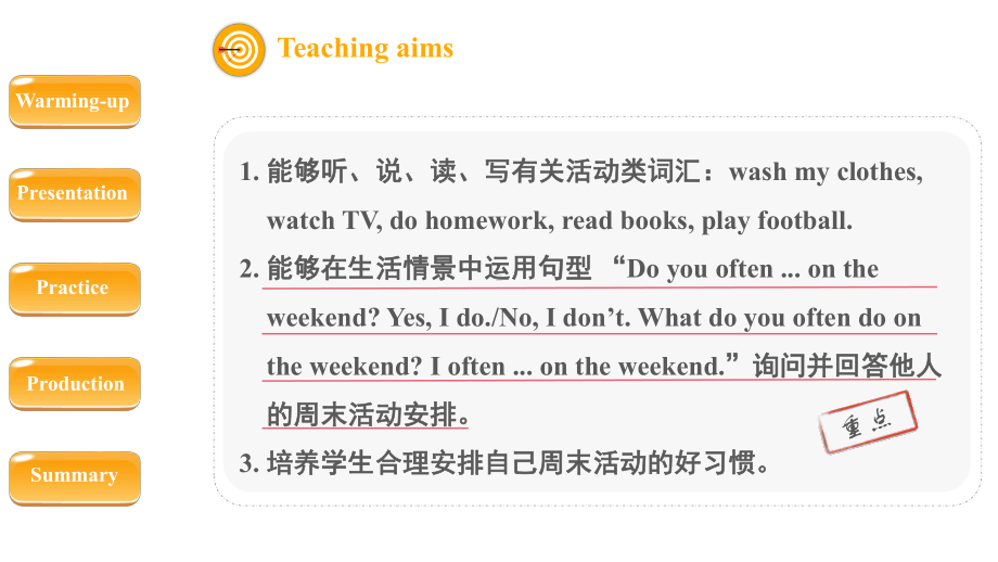 人教版英语五年级上册-Unit 2My week B Let’s learn.pptx_第2页