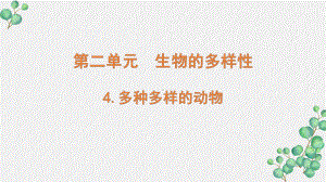 新教科版2022六年级科学下册2-4《多种多样的动物》PPT课件.pptx