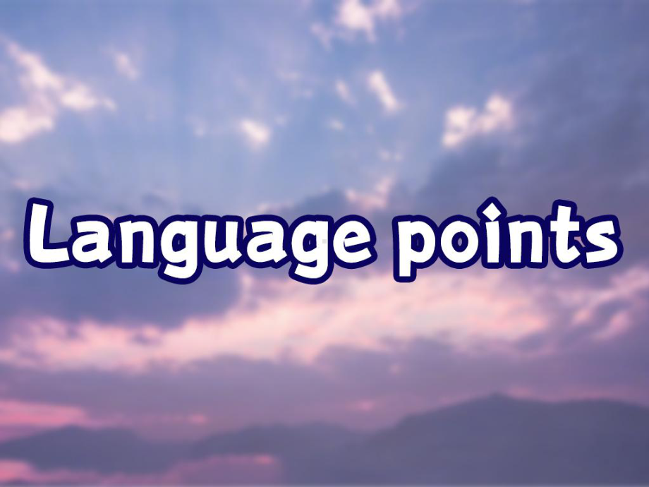 Unit 5 Language points ppt课件-（2019版）新人教版选择性必修第三册高中英语.pptx_第1页