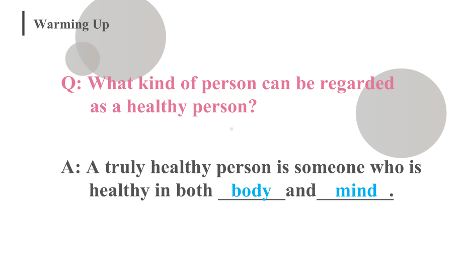 Unit 2Healthy Lifestyle Readingand Thinking ppt课件-（2019版）新人教版选择性必修第三册高中英语.pptx_第2页