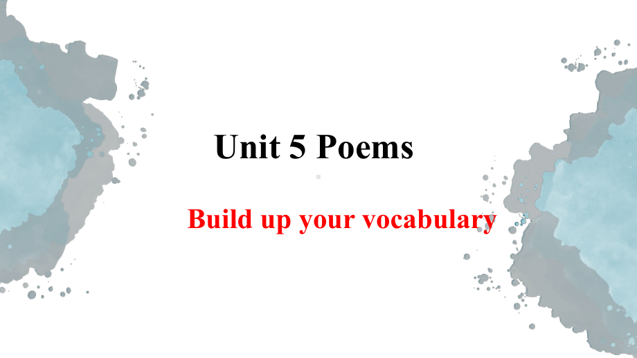 Unit 5Build up your vocabulary ppt课件-（2019版）新人教版选择性必修第三册高中英语.pptx_第1页