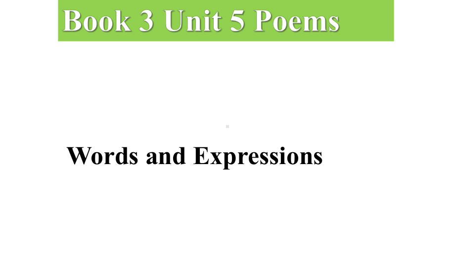 Unit 5Words and Expressions ppt课件-（2019版）新人教版选择性必修第三册高中英语.pptx_第1页