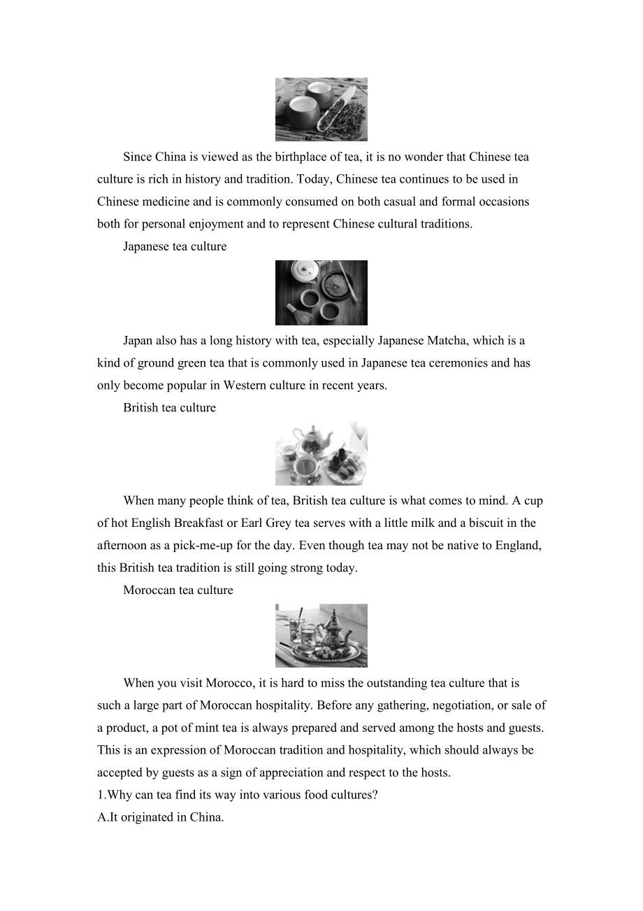 （2019版）新人教版选择性必修第三册英语Unit 3 Listening and Speaking &Readingand Thinking 课时作业（含答案）.docx_第3页