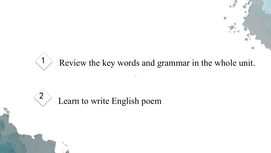 Unit 5Poems Assessing your progress ppt课件-（2019版）新人教版选择性必修第三册高中英语.pptx_第2页