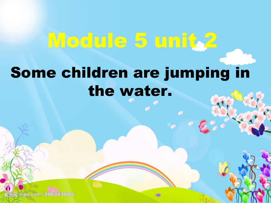 Module 5-Unit 2 Some children are jumping in the river.-ppt课件-(含教案+微课+视频)-部级公开课-外研版六年级下册（一起）英语(编号：d001c).zip