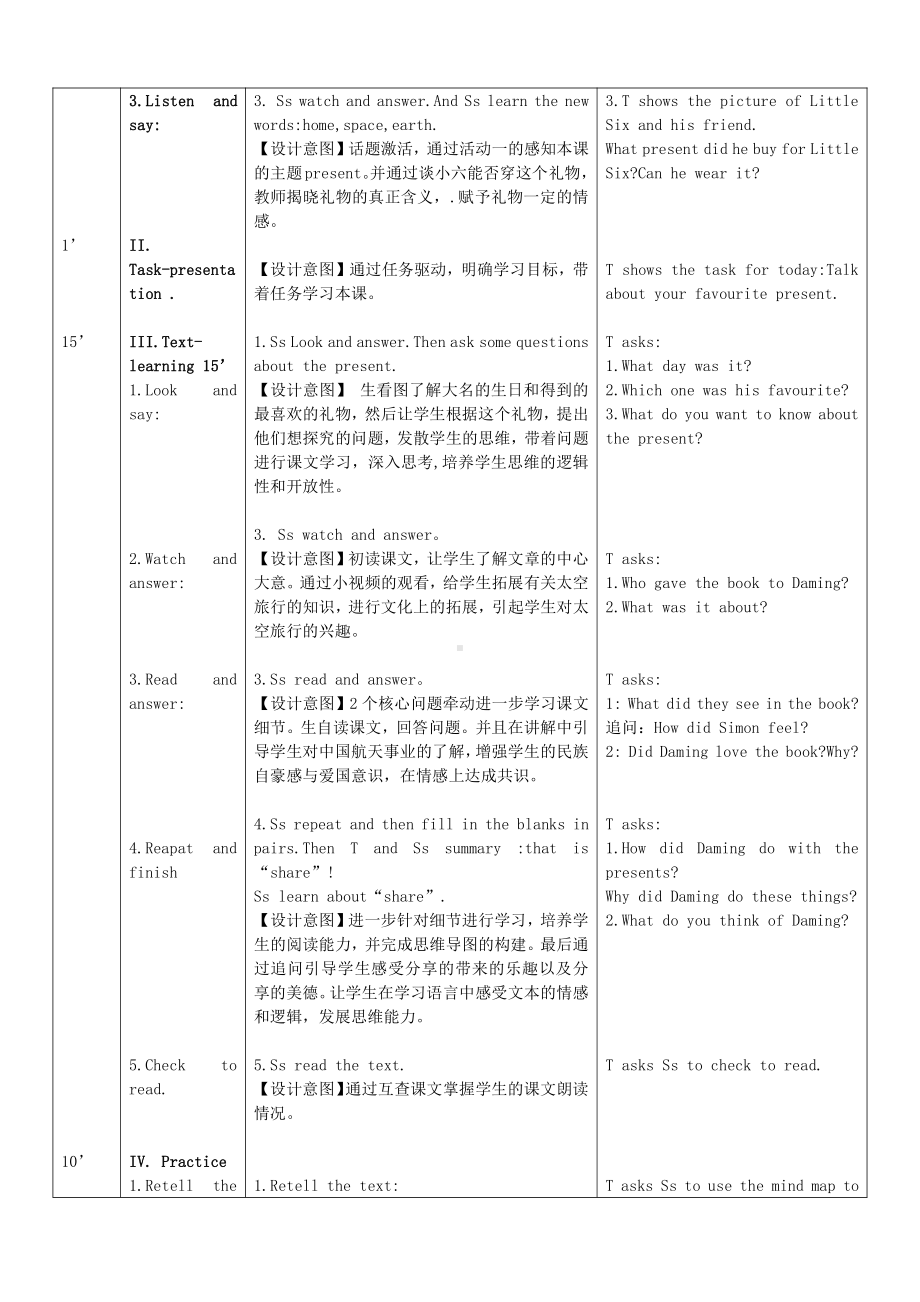 Module 6-Unit 1 It was Daming's birthday yesterday.-公开课教案、教学设计-外研版六年级下册（一起）英语-(配套课件编号：10185).doc_第2页