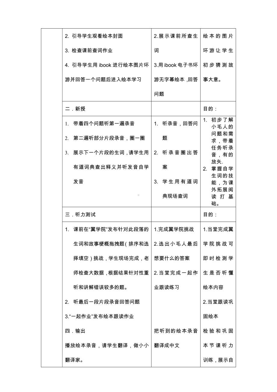 Reading for Pleasure-Kong Rong and Pears-教案、教学设计-公开课-外研版四年级下册英语（一起）(配套课件编号：90873).docx_第2页