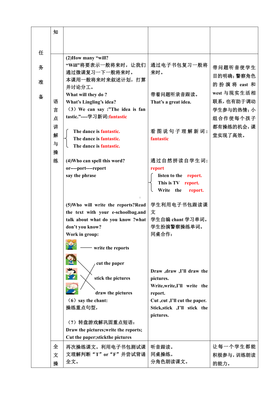 Module 6-Unit 1 I’ll draw the pictures.-教案、教学设计-公开课-外研版四年级下册英语（一起）(配套课件编号：00542).doc_第3页