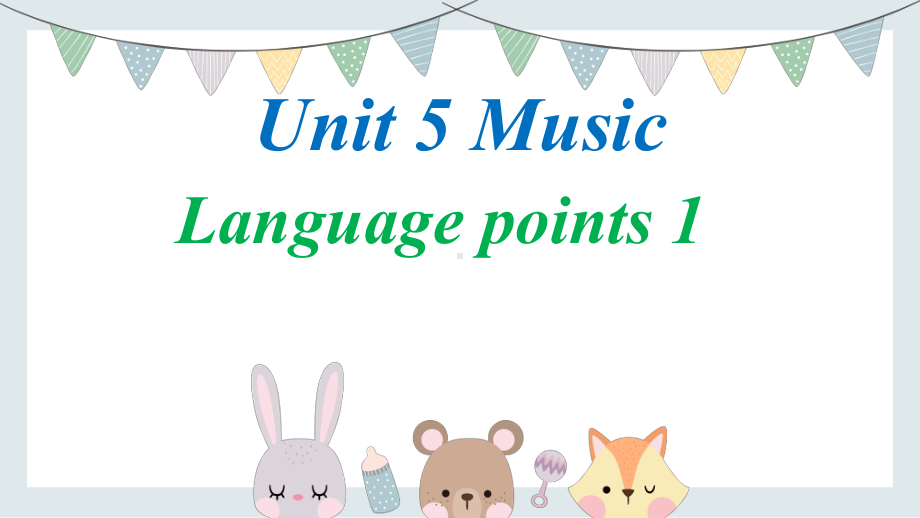 （2019版）新人教版高中英语必修第二册Unit 5 Music Language Points 1 -ppt课件.pptx_第1页