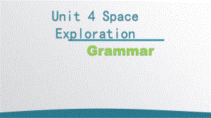 （2019版）新人教版高中英语必修第三册Unit 4 Space Exploration Discovering Useful Structures(2)ppt课件.pptx