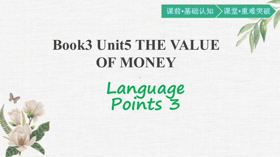 （2019版）新人教版高中英语必修第三册Unit 5 The Value of Money Language points 3 ppt课件.pptx_第1页