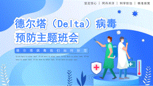 德尔塔（Delta）病毒预防 ppt课件-高中主题班会.pptx