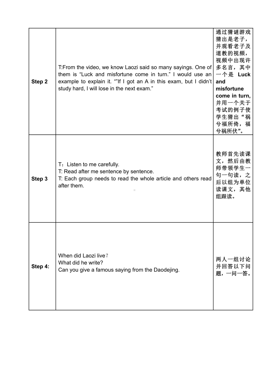 Unit 1 Wise men in history-More practice ﹠ Culture corner-教案、教学设计-市级公开课-牛津深圳版九上(配套课件编号：9083f).doc_第2页