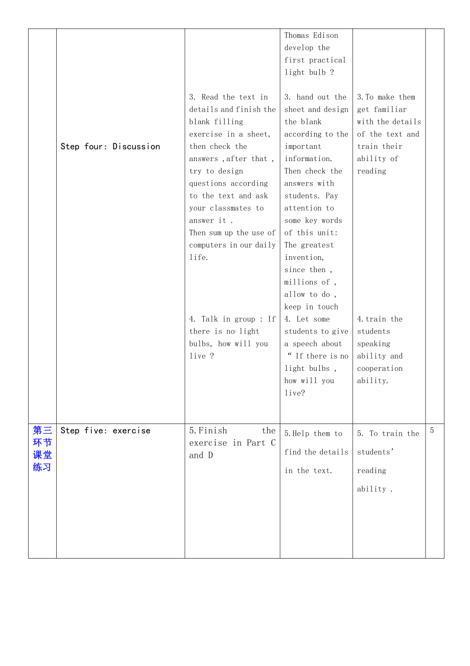 Unit 4 Inventions-Reading Great inventions -教案、教学设计-市级公开课-牛津深圳版八上(配套课件编号：21d3a).doc_第2页