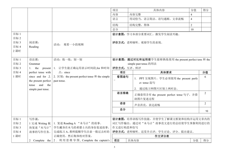 Unit 6 Ancient stories-单元复习-教案、教学设计-市级公开课-牛津深圳版八上(配套课件编号：105d0).doc_第3页