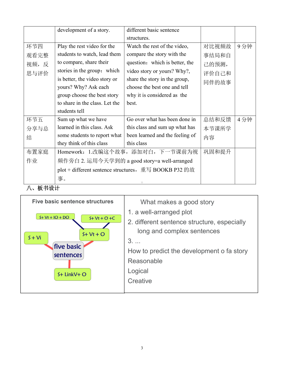 Unit 4 Problems and advice-GrammarSentence elements-教案、教学设计-市级公开课-牛津深圳版九上(配套课件编号：11fa2).doc_第3页