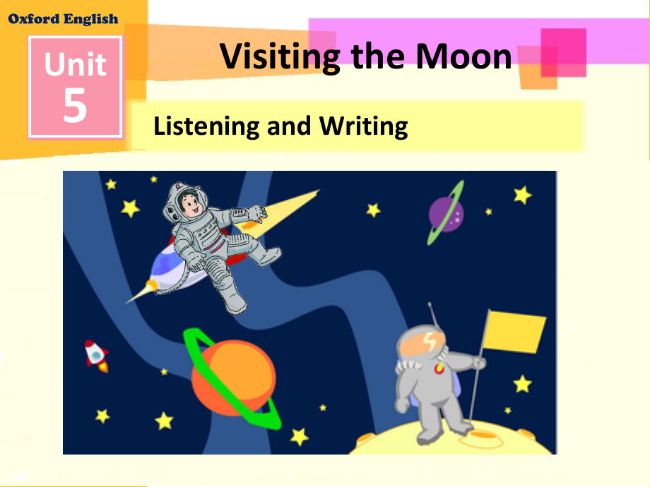 Unit 5 Visiting the Moon-Listening -ppt课件-(含教案+视频)-市级公开课-牛津深圳版(编号：300b3).zip