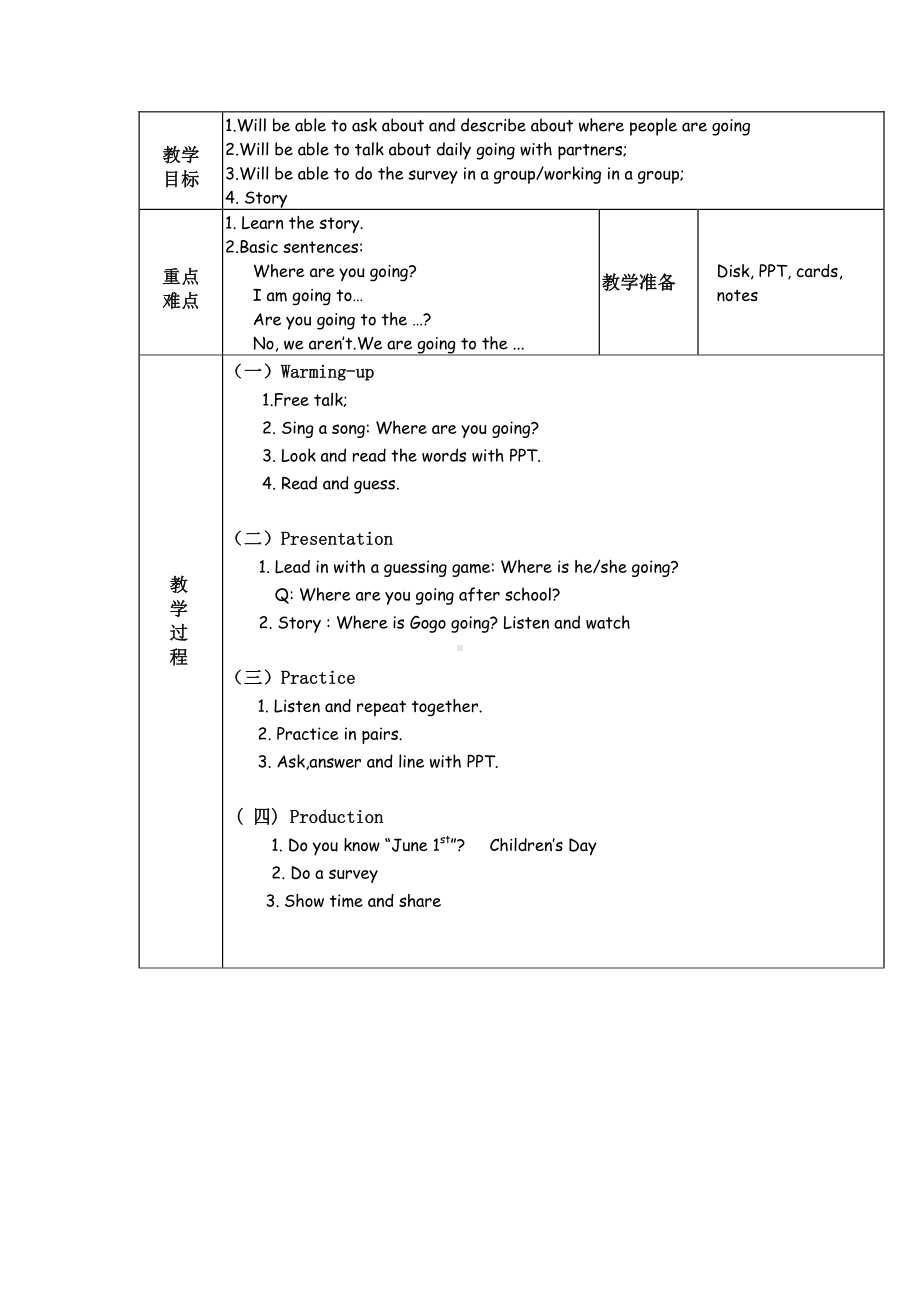 （广东）粤人版四年级下册-Unit 3 Bank or Beach -Lesson 3-教案、教学设计--(配套课件编号：81b35).docx_第1页