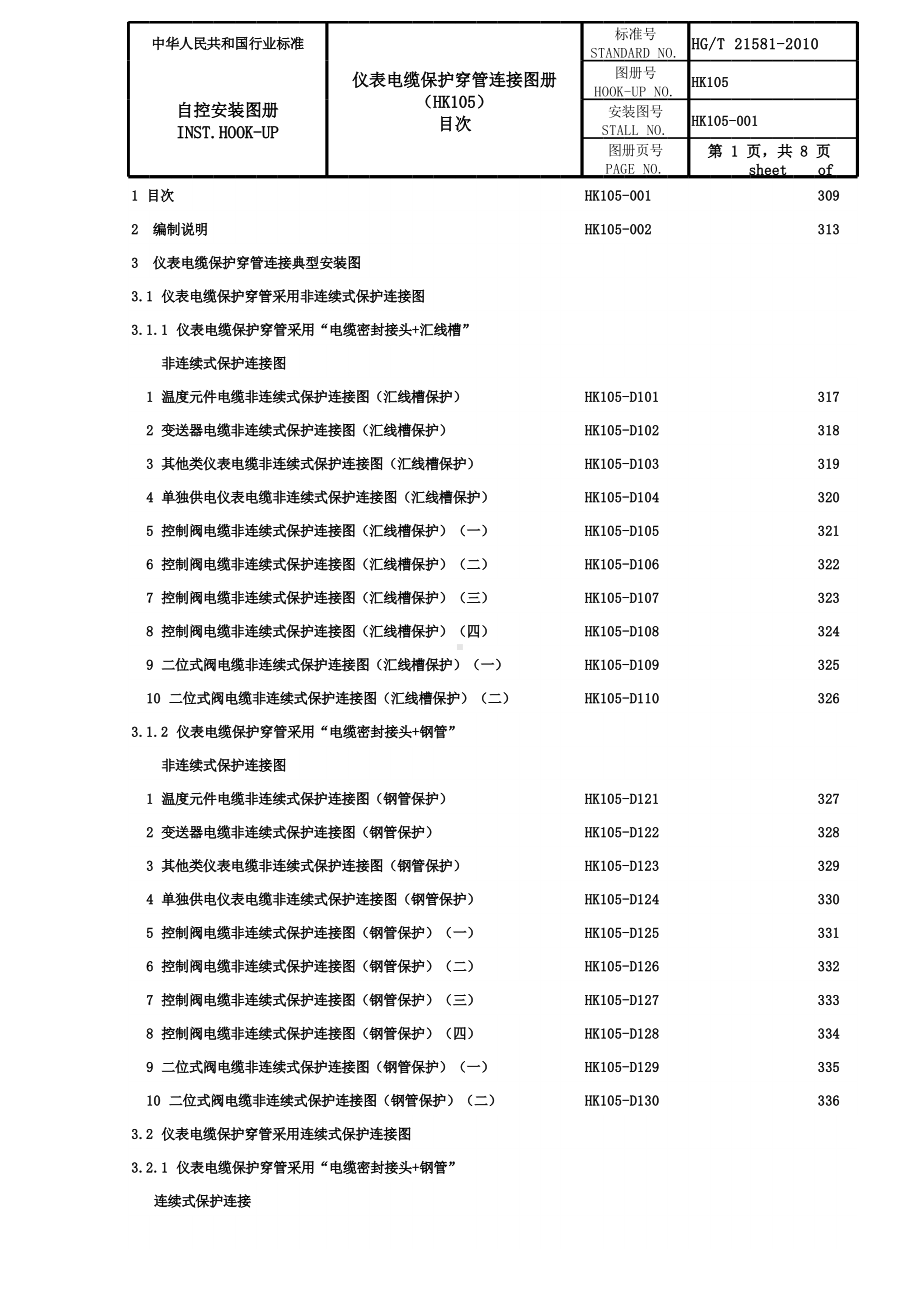 安装图册图纸目次、编制说明表格格式2.xlsx_第1页