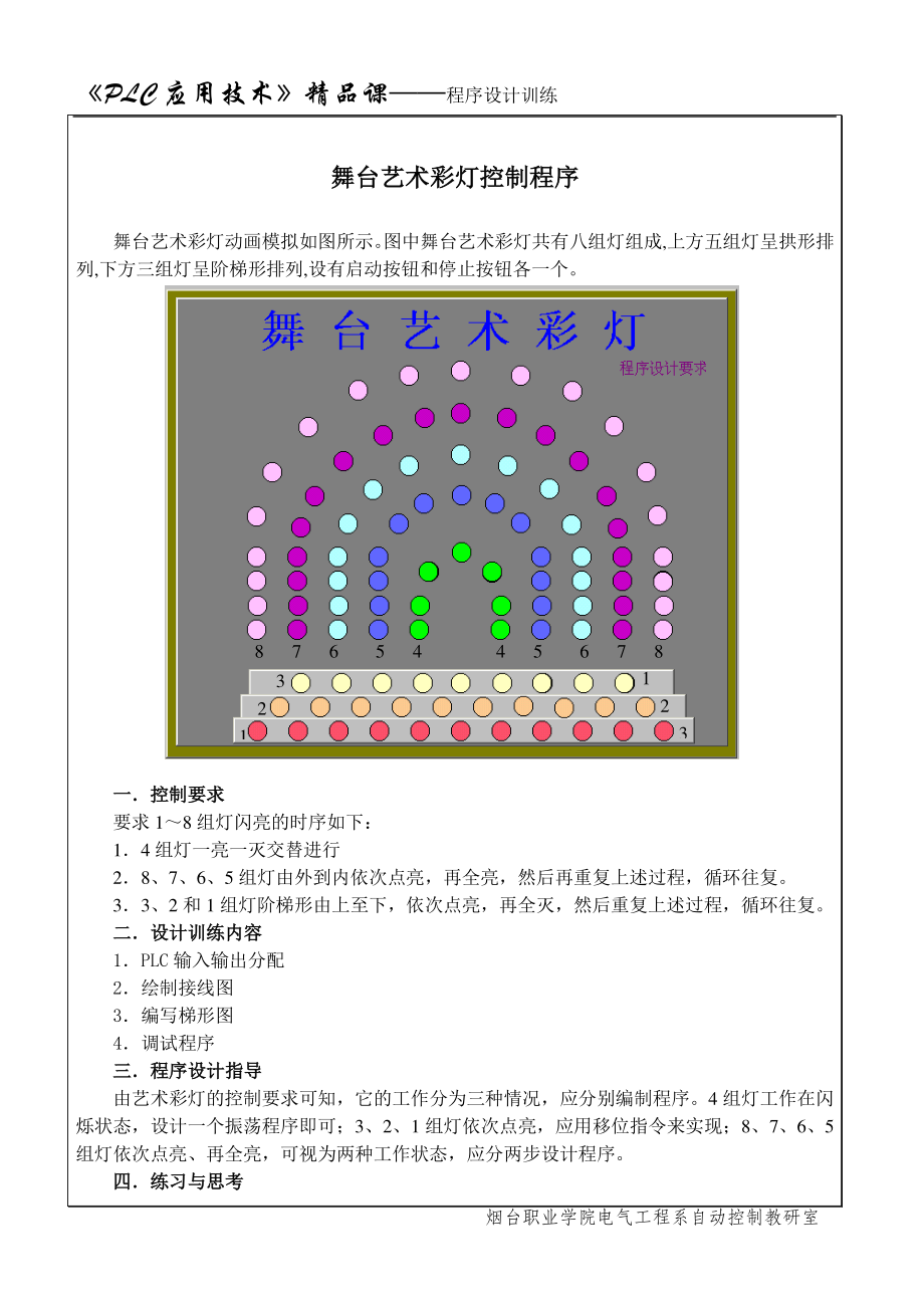 舞台艺术彩灯控制程序.doc_第1页