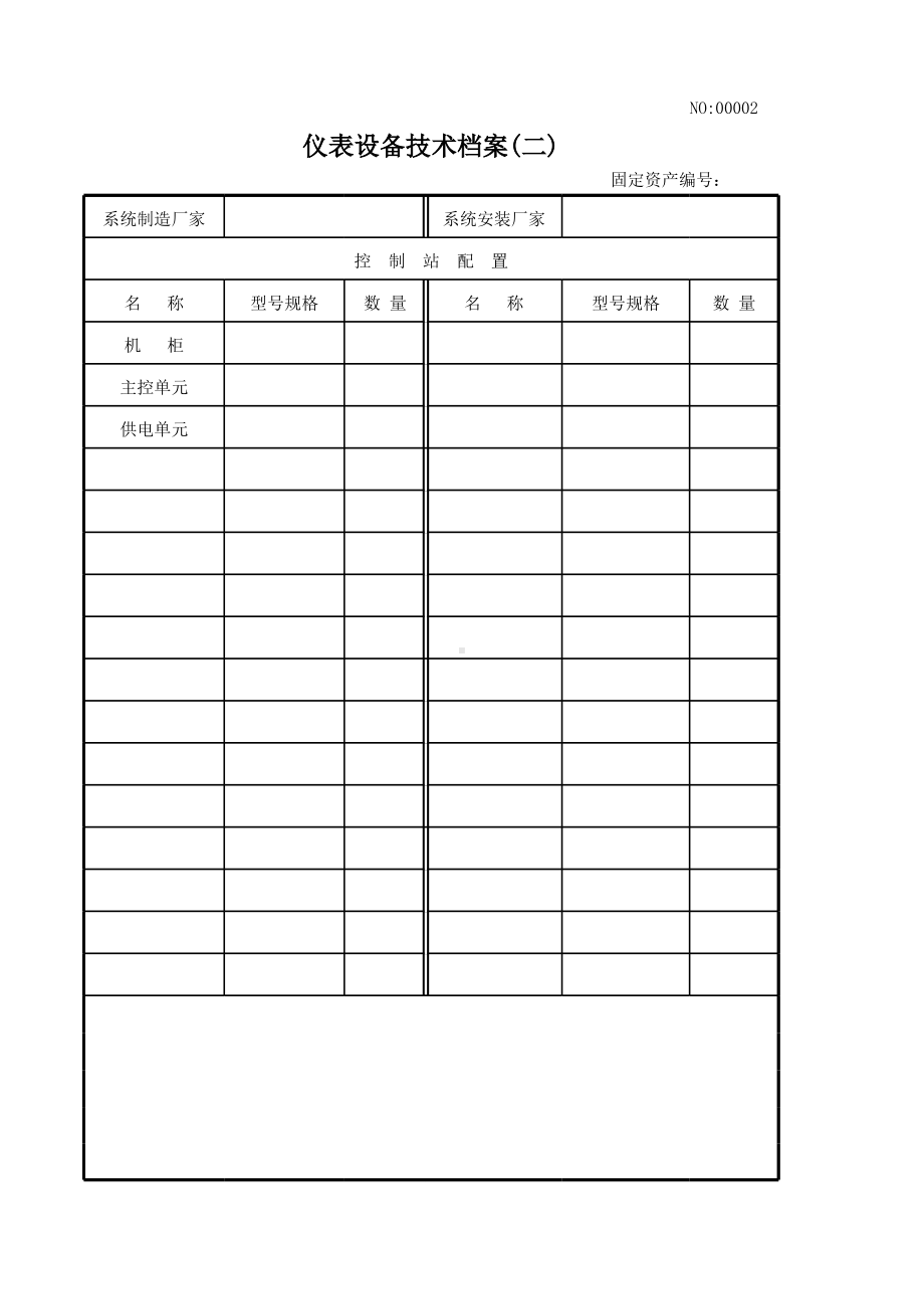 仪表设备技术档案（SIS、DCS、PLC）.xls_第3页