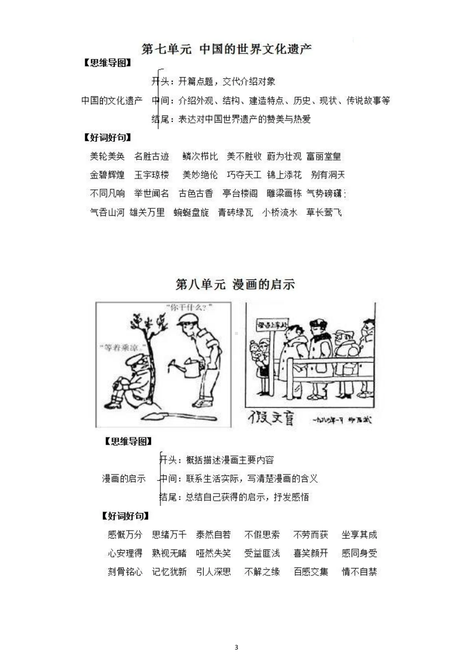 小学语文部编版五年级下册习作指导（分单元编排）.doc_第3页