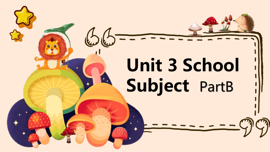 闽教版四年级下册下Unit 3 School Subjects-Part B-ppt课件-(含教案)(编号：7055e).zip