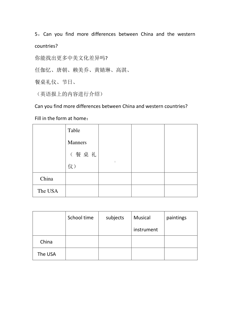 （广东）粤人版六年级下册-Culture 1Arts-教案、教学设计--(配套课件编号：f06b9).docx_第3页