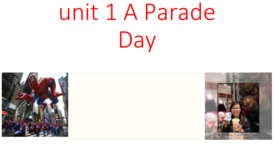 （广东）粤人版六年级下册-Unit 1 A Parade Day-Lesson 1-ppt课件-(含教案+视频)--(编号：00dda).zip