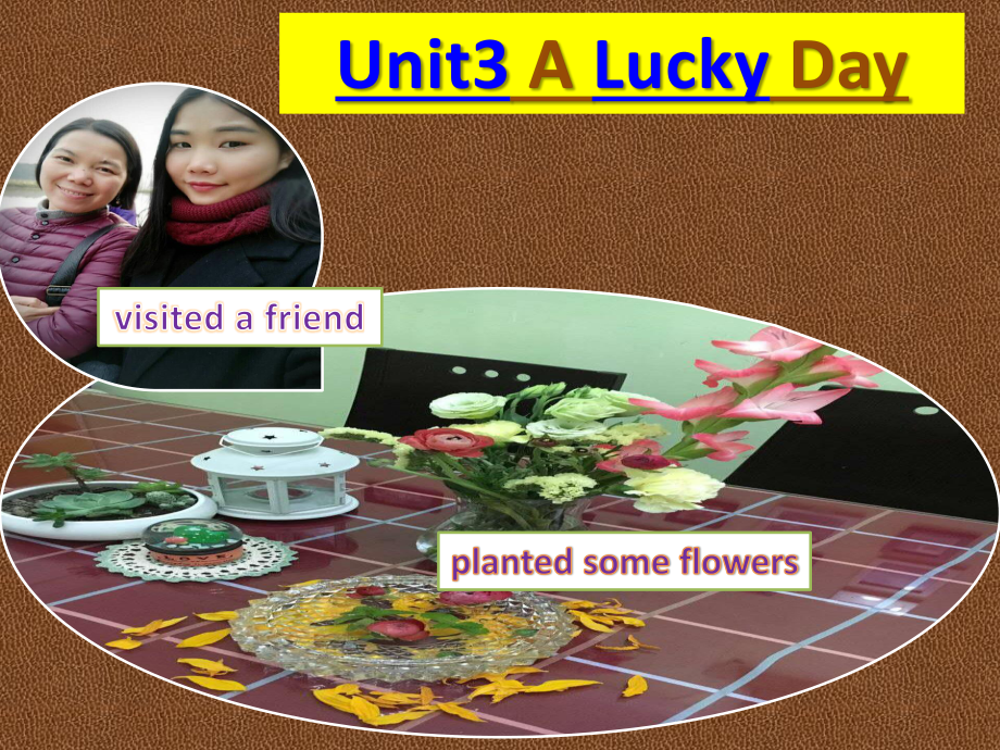 （广东）粤人版六年级下册-Unit 3 A Lucky Day-Lesson 1-ppt课件-(含教案+视频)-市级优课-(编号：56085).zip