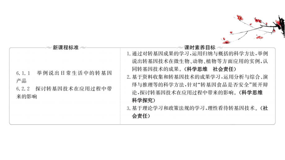 （新教材）高中生物人教版选择性必修三课件：4.1 转基因产品的安全性 .ppt_第2页