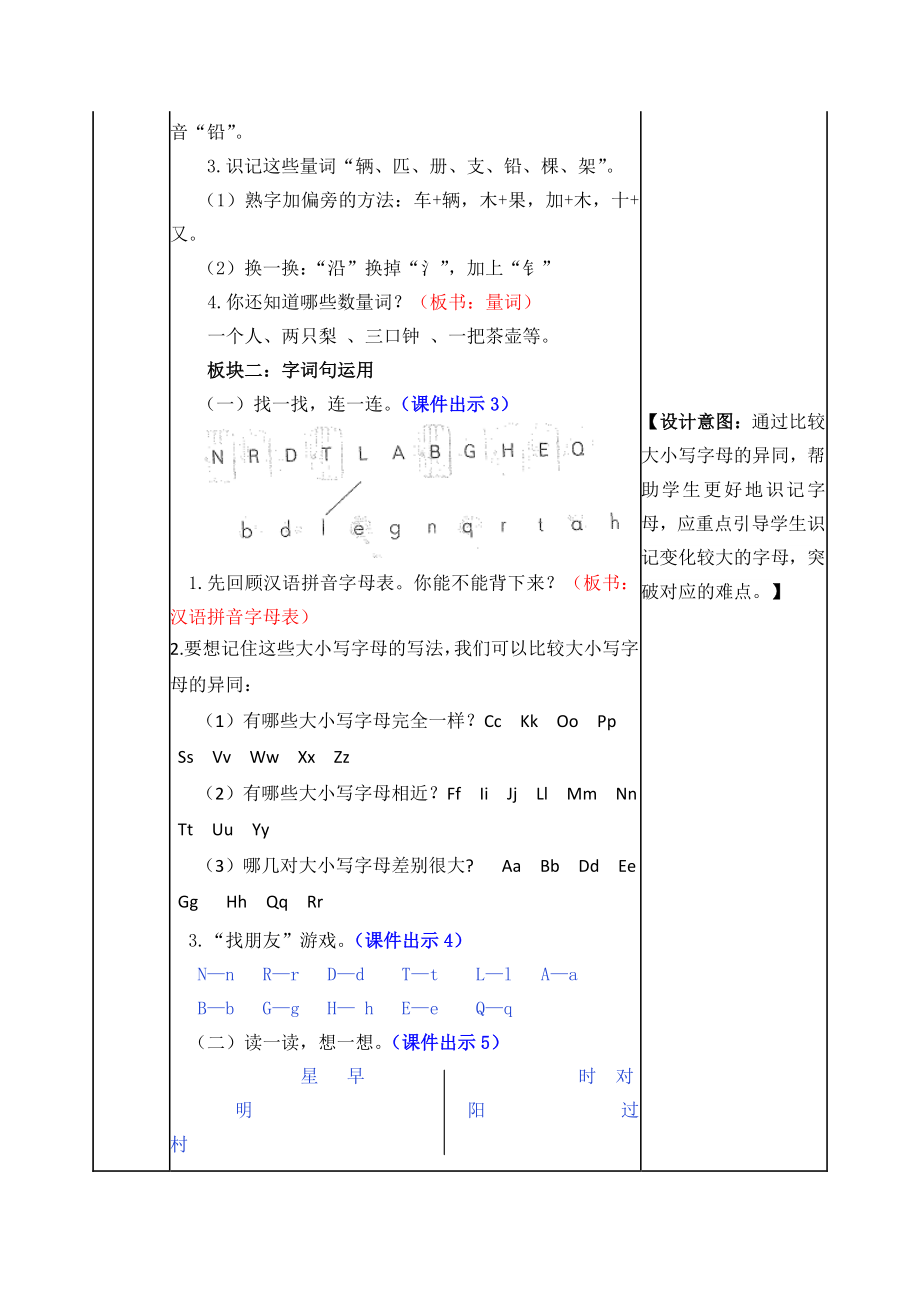 2021年部编版一年级语文下册第二单元语文园地二教案作业设计及答案.docx_第2页