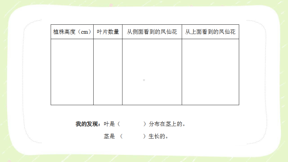 2021新教科版四年级科学下册1.4《茎和叶》教学课件.PPTX_第3页