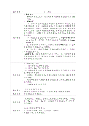 湘少版五年级下册英语-Unit 12 Where did you go -教案、教学设计-公开课-(配套课件编号：400fd).doc