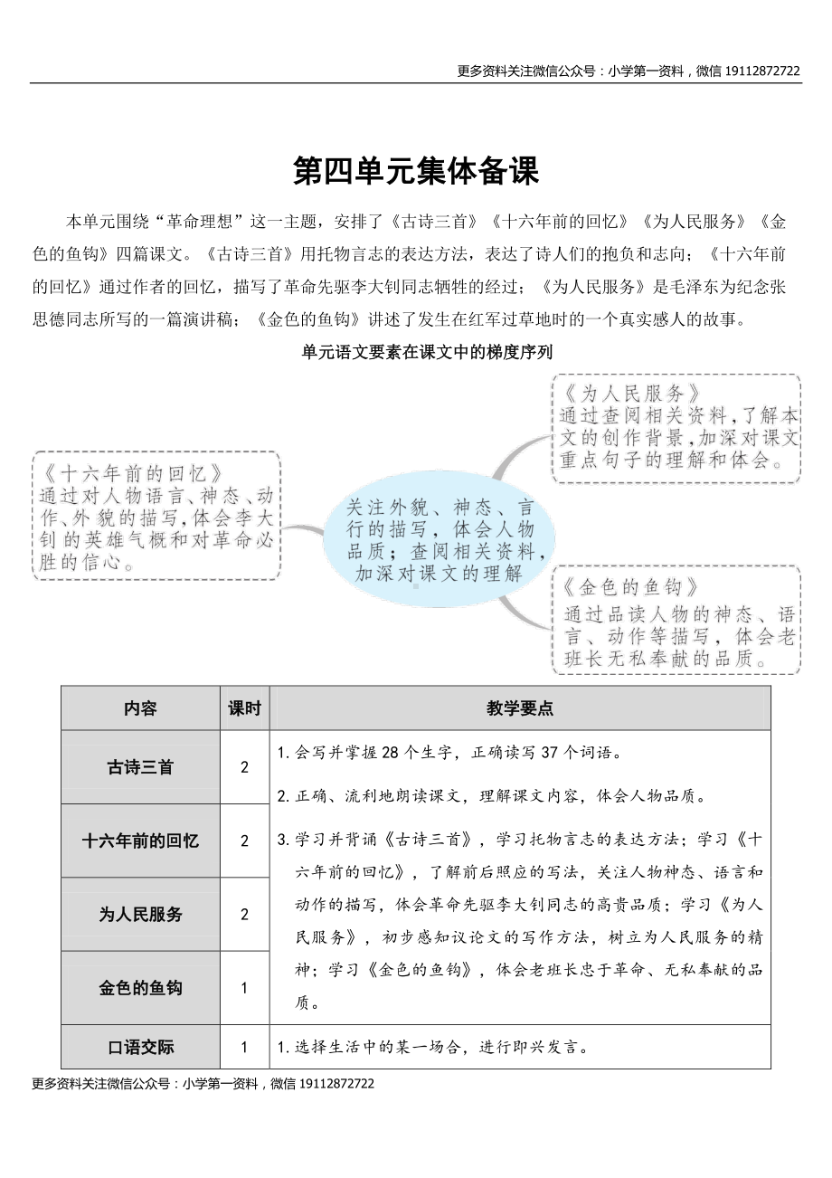 部编版六下语文教案10 古诗三首（教案）.doc_第1页