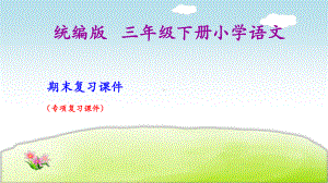 统编版小学语文三年级下册专项复习课件.ppt