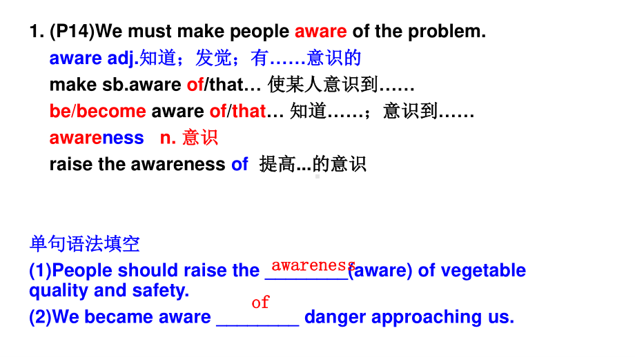 （新教材）新人教（2019）高一英语必修二 Unit 2 知识点讲解课件.pptx_第2页