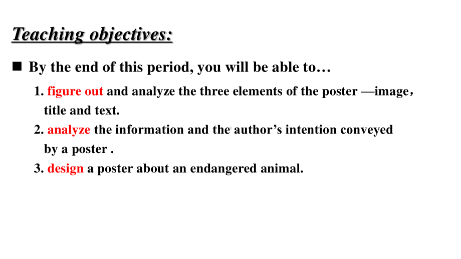 （新教材）人教版(2019) 高一英语 必修第二册Unit 2 Wildlife Protection-Period 6 Reading for Writing 课件.pptx_第2页