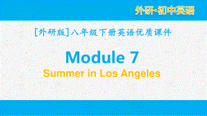 外研版英语八年级下册 module 7单元全套课件.pptx