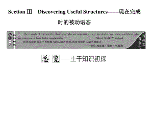 Unit 3 Section ⅢDiscovering Useful Structures （新教材）人教版（2019）必修第二册课件.ppt